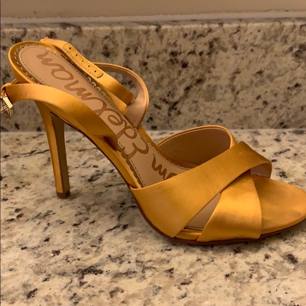 Sam Edelman Gold Heels